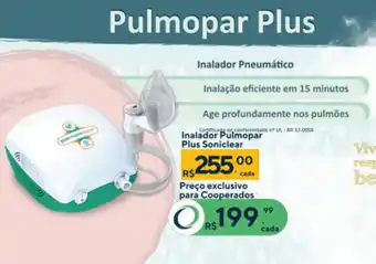 Inalador Pulmopar Plus Soniclear