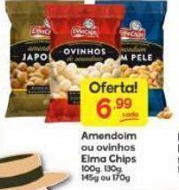 Supermercados Princesa Amendoim ou ovinhos elma chips 100g oferta