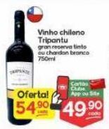 Supermercados Princesa Vinho chileno tripantu 750ml oferta