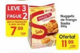 Supermercados Princesa Nuggets de frango sadia 300g oferta