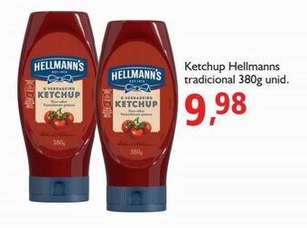 Supermercados ABC Ketchup hellmann's tradicional 380g oferta