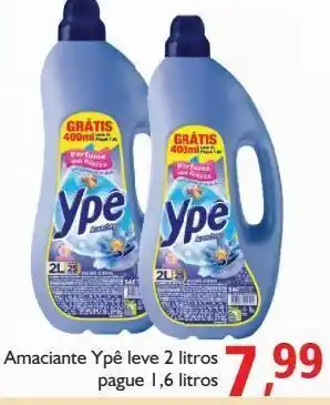 Supermercados ABC Amaciante ypê 2l oferta