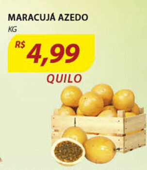 Assaí Atacadista Maracuja Azedo 1kg oferta