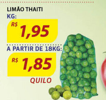 Assaí Atacadista Limao Taiti 1kg oferta