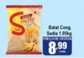 Higa's Supermercado Batat Cong. Sadia 1.05kg oferta