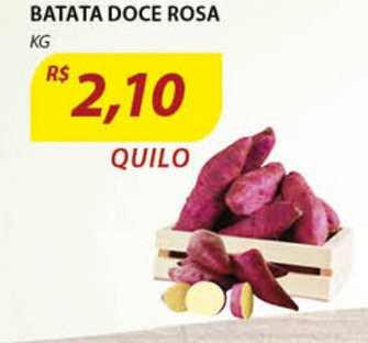 Assaí Atacadista Batata Doce Roxa 1kg oferta
