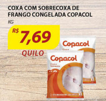 Assaí Atacadista Coxa com Sobrecoxa de Frango Congelada Copacol 1kg oferta