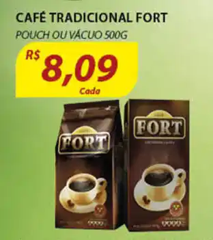Assaí Atacadista Cafe Tradicional Fort 500g oferta