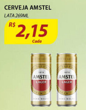 Assaí Atacadista Cerveja Amstel 269ml oferta