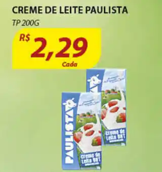 Assaí Atacadista Creme de leite Paulista 200g oferta