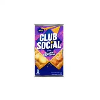 Mercadinhos São Luiz Biscoito club social bacon&provolone 141g oferta