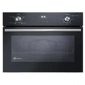 Pão de Açúcar Forno elétrico de embutir electrolux efficient com 50 litros de capacidade, grill e perfectcook360 preto - oe4eh - 110v oferta