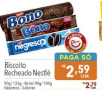 Supermercados Condor Biscoito Recheado Nestlé oferta