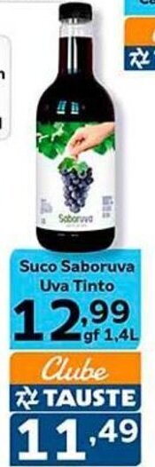 Suco Saboruva Uva Tinto gf 1,4L