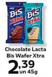 Supermercados Tauste Chocolate Lacta Bis Wafer Xtra un 45g oferta
