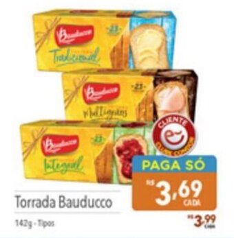 Supermercados Condor Torrada Bauducco 142g-Tipos oferta