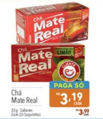Supermercados Condor Chá Mate Real 32g oferta