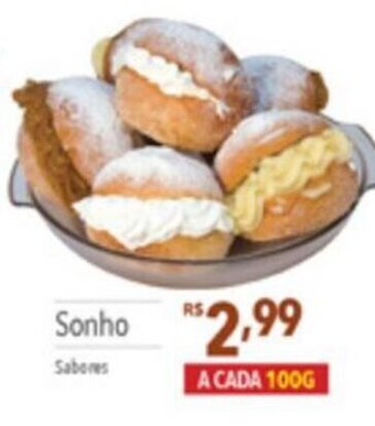 Supermercados Condor Sonho A CADA 100G oferta