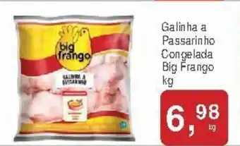 Mineirão Atacarejo Galinga a Passarinho Congelada Big frango 1kg oferta