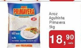 Mineirão Atacarejo Arroz Agulhinha Primavera 5kg oferta