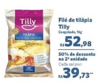 Sam's Club Filé de tilápia Tilly Congelado, 1kg oferta
