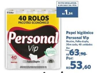 Sam's Club Papel higiênico Personal Vip oferta