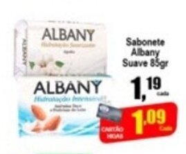 Higa's Supermercado Sabonete Albany Suave 85g oferta