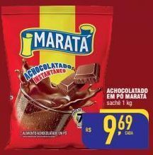 Mercantil Rodrigues Achocolatado em pó maratá 1kg oferta
