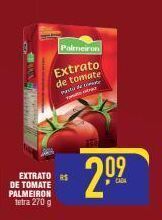 Mercantil Rodrigues Extrato de tomate palmeiron 270g oferta