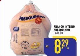 Mercantil Rodrigues Frango inteiro fresquinho kg oferta