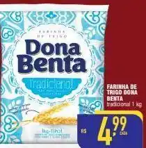 Mercantil Rodrigues Farinha de trigo dona benta 1kg oferta