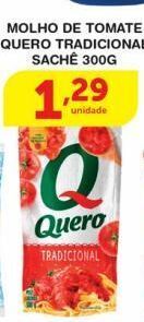 Roldão Molho de tomate quero tradicional 300g oferta