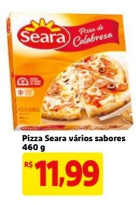 Mercado Extra Pizza Seara varios sabores 460g oferta