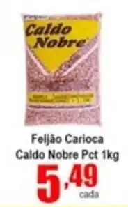 Higa's Supermercado Feijao Carioca Clado Nobre Pct 1kg oferta