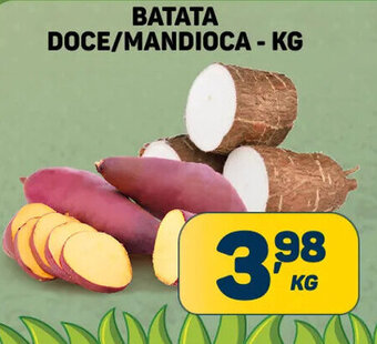 Dom Atacadista BATATA DOCE/MANDIOCA - KG oferta