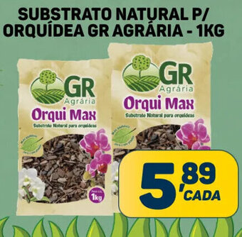 Dom Atacadista SUBSTRATO NATURAL P/ ORQUÍDEA GR AGRÁRIA - 1KG oferta