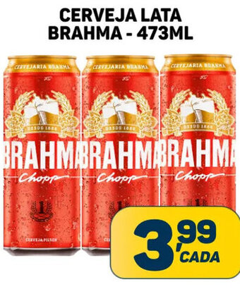 Dom Atacadista CERVEJA LATA BRAHMA - 473ML oferta