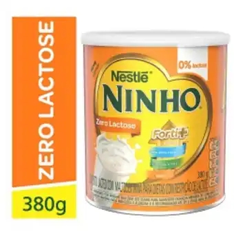 Composto lácteo ninho zero lactose 380g