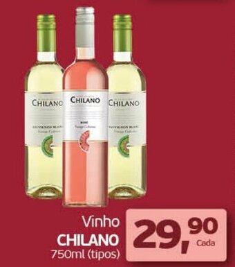 Cometa Supermercados Vinho CHILANO 750ml (tipos) oferta