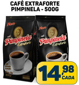 Dom Atacadista CAFÉ EXTRAFORTE PIMPINELA - 500G oferta