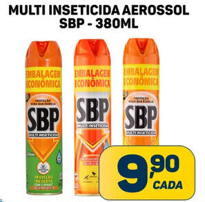 Dom Atacadista MULTI INSETICIDA AEROSSOL SBP-380ML oferta