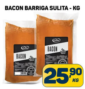 Dom Atacadista BACON BARRIGA SULITA - KG oferta