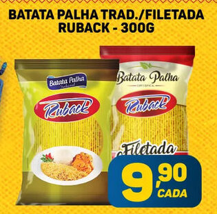 Dom Atacadista BATATA PALHA TRAD./FILETADA RUBACK-300G oferta