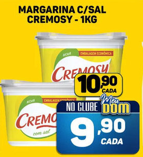 MARGARINA C/SAL CREMOSY-1KG