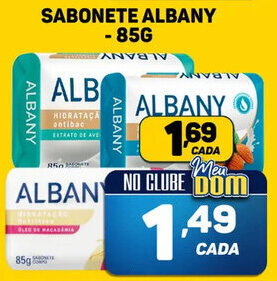 Dom Atacadista SABONETE ALBANY - 85G oferta