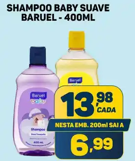 SHAMPOO BABY SUAVE BARUEL - 400ML