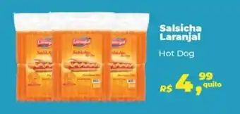 Supermercados Mateus Salsicha Laranjal Hot Dog oferta