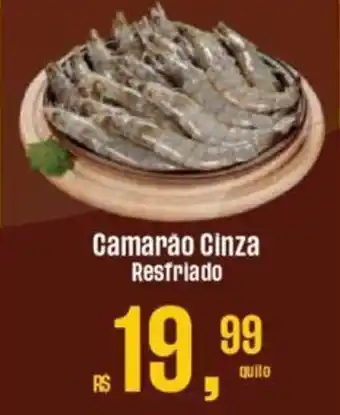 Supermercados Mateus Camarão Cinza Resfriado oferta
