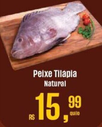 Supermercados Mateus Peixe Tilapia Natural oferta