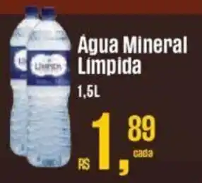 Agua Mineral Limpida 1.5L